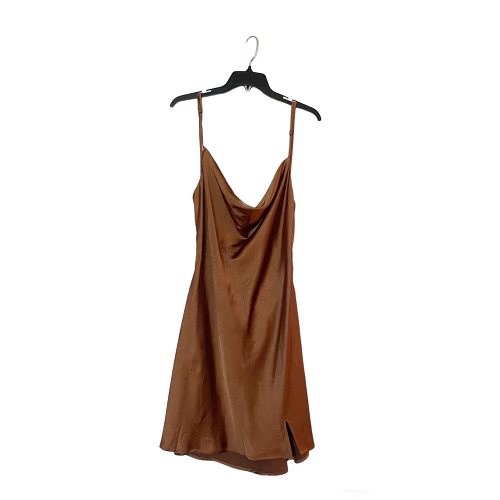 Brown Mini Dress Princess Polly